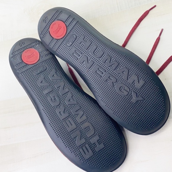 Sold Camper Beetle 18648 Mens Black Red Leather - Picture 9 of 14